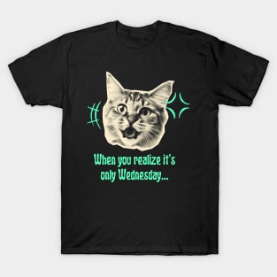 angry cat meme T-Shirt